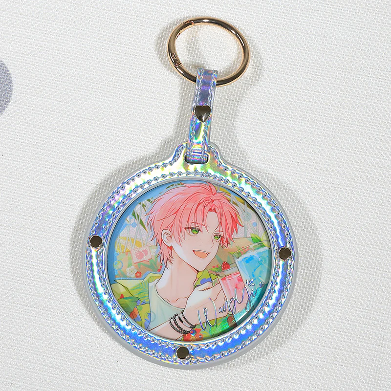 58/75mm Round Badge Protector Sleeve Hanging Charm for Goods Display - Image 12