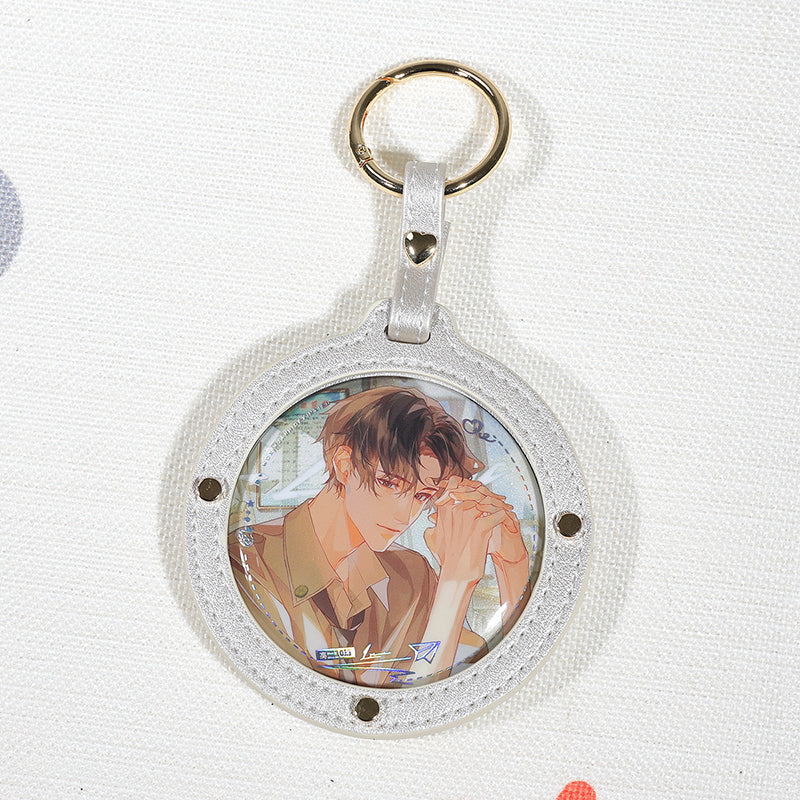 58/75mm Round Badge Protector Sleeve Hanging Charm for Goods Display - Image 14