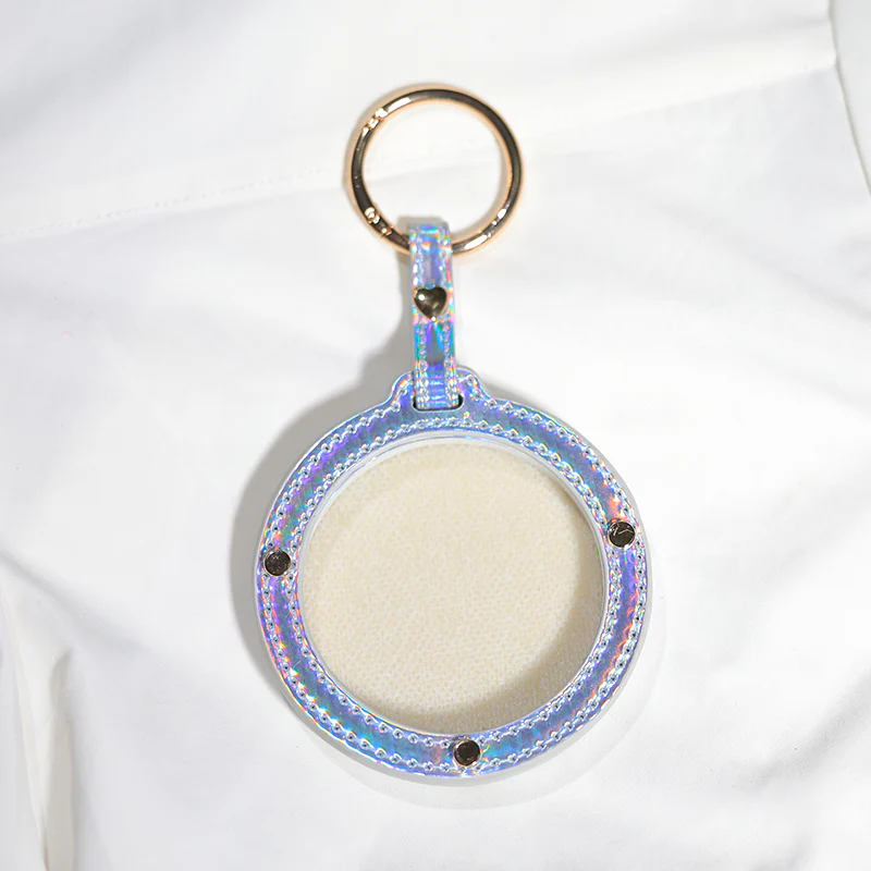 58/75mm Round Badge Protector Sleeve Hanging Charm for Goods Display - Image 18