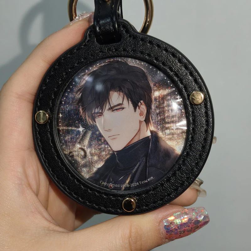 58/75mm Round Badge Protector Sleeve Hanging Charm for Goods Display - Image 3
