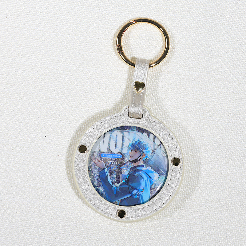58/75mm Round Badge Protector Sleeve Hanging Charm for Goods Display - Image 9