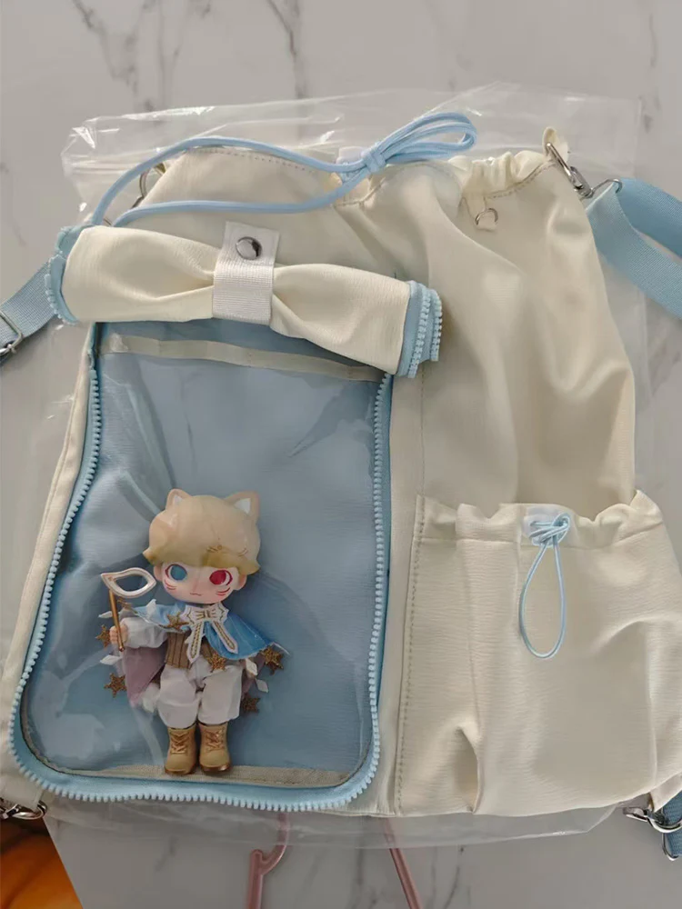 Anime-Inspired Drawstring Ita Bag for Plush Dolls - Image 10