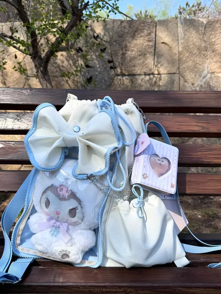 Anime-Inspired Drawstring Ita Bag for Plush Dolls - Image 11