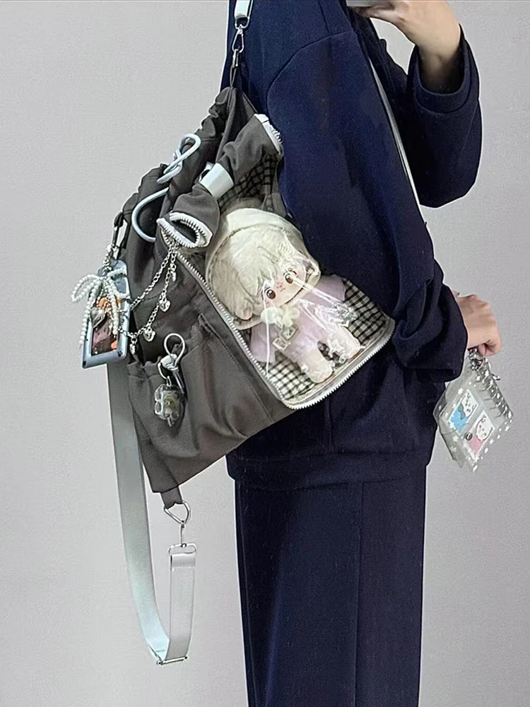 Anime-Inspired Drawstring Ita Bag for Plush Dolls - Image 6