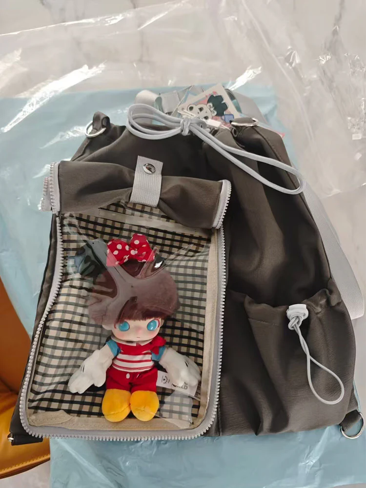 Anime-Inspired Drawstring Ita Bag for Plush Dolls - Image 9