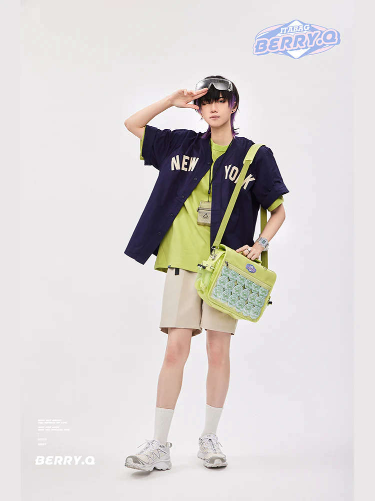BERRYQ Casual ACGN Ita Bag Gender Neutral Style Shoulder Bag - Image 6