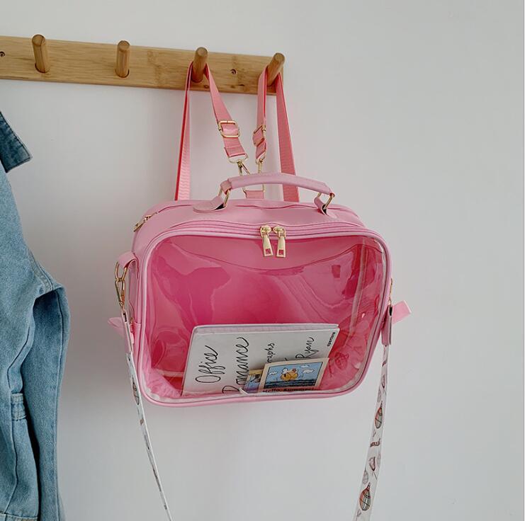 Black Ita Messenger Bag - Backpack - Image 11