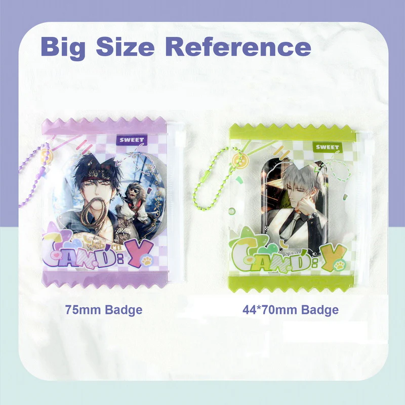 Candy Badge Pin Storage Display Protection Pouch - Image 4