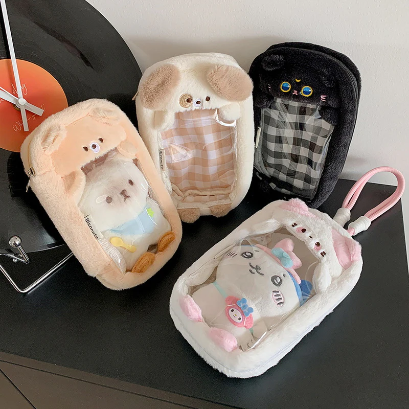 Cartoon Dog and Cat Plush Ita Bag Charm - Image 3