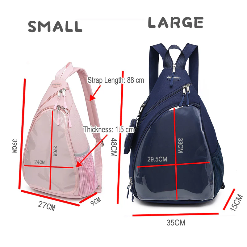 Casual Sporty Shoulder and Crossbody Chest Ita Bag - Image 16