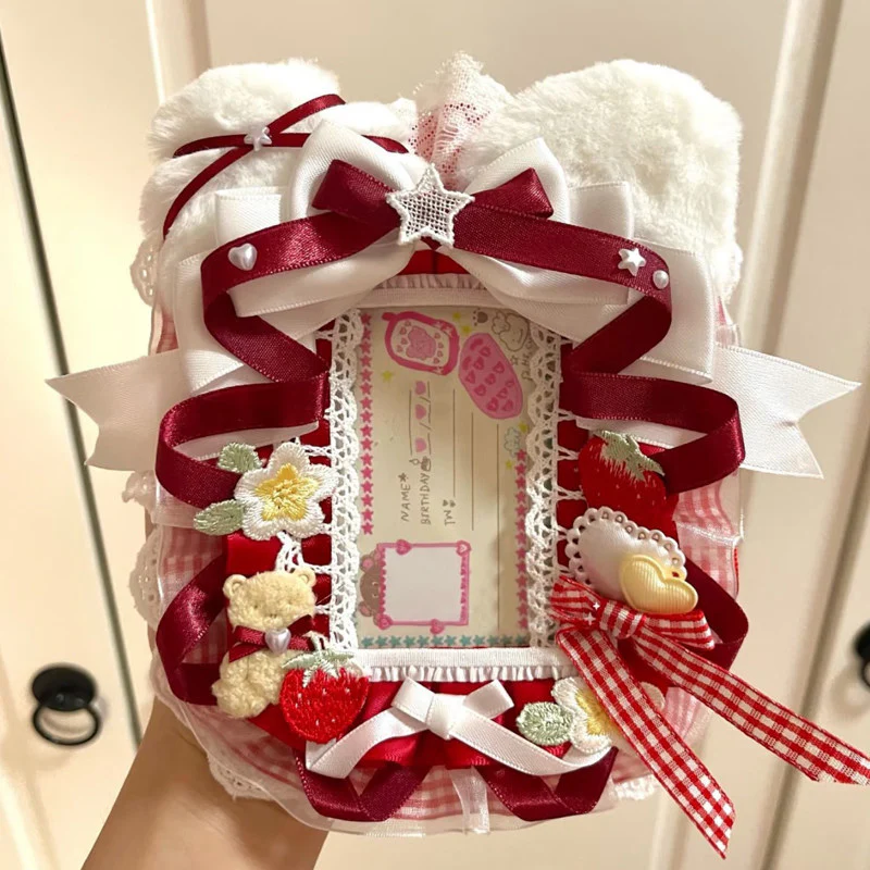 Christmas Strawberry Anime Goods Card Protector Sleeve - Image 2