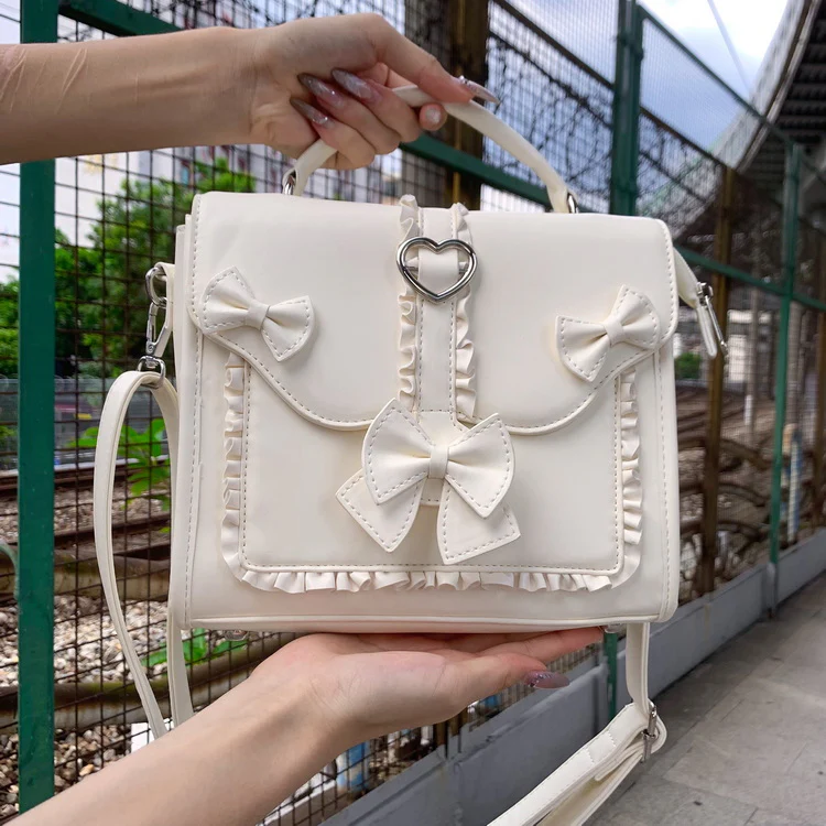 Classic Elegant Bow Lolita Small Shoulder Ita Bag