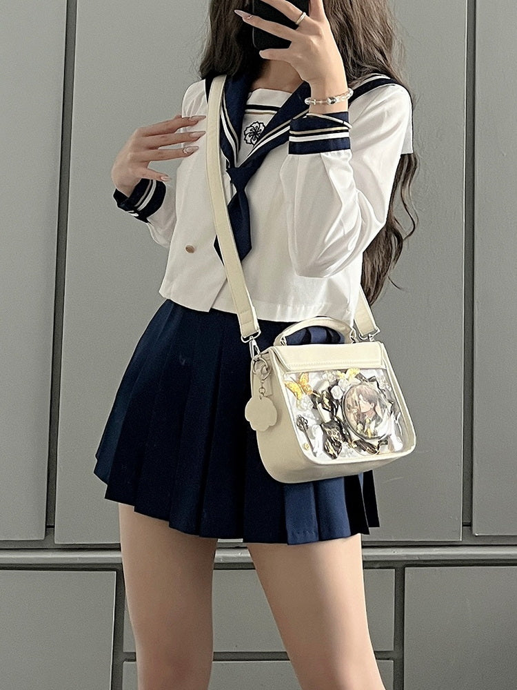 Classic Elegant Bow Lolita Small Shoulder Ita Bag - Image 10