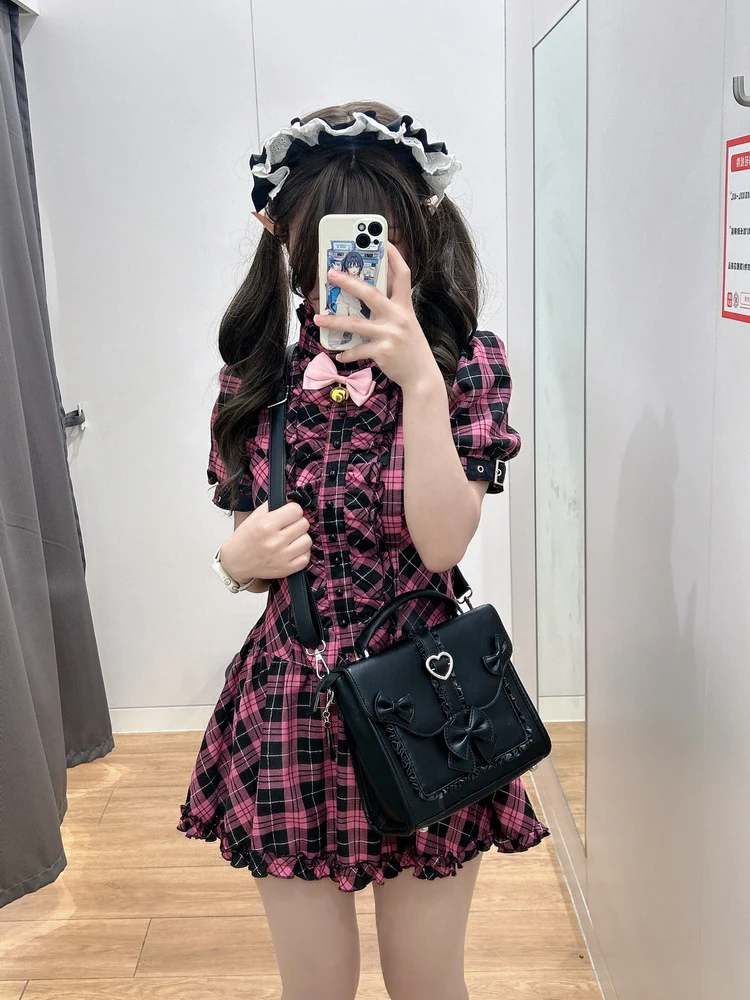 Classic Elegant Bow Lolita Small Shoulder Ita Bag - Image 22