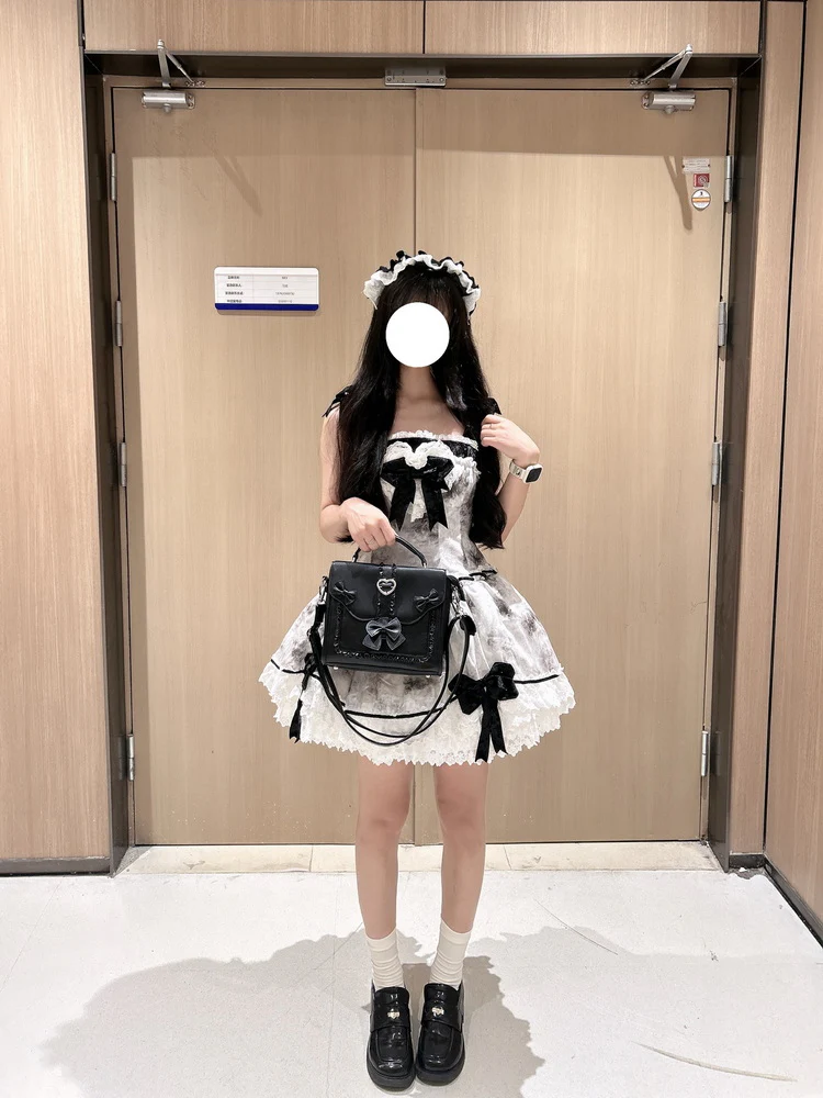 Classic Elegant Bow Lolita Small Shoulder Ita Bag - Image 28