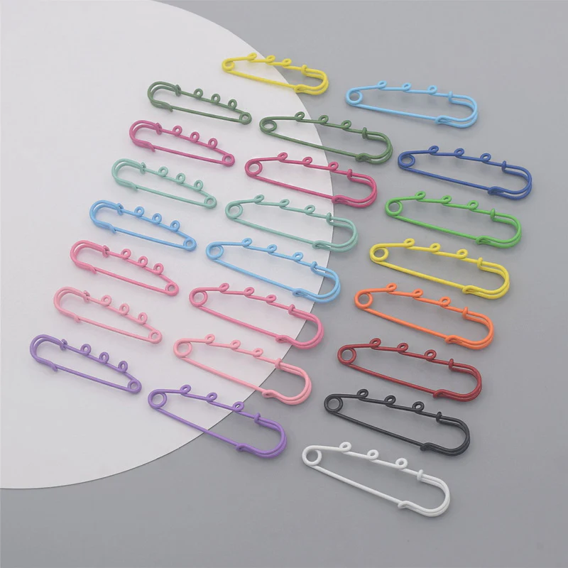 Colorful 3-Hole Safety Pin for Ita Bag DIY