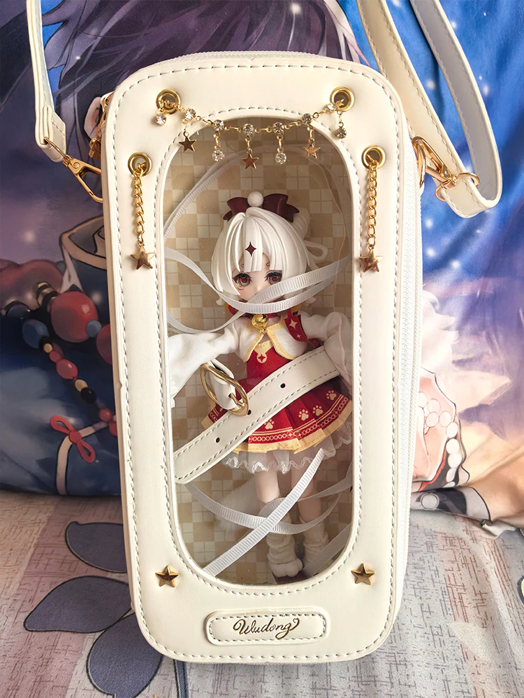 Cute 1/8 BJD Doll Ita Crossbody Bag with Display Window - Image 19