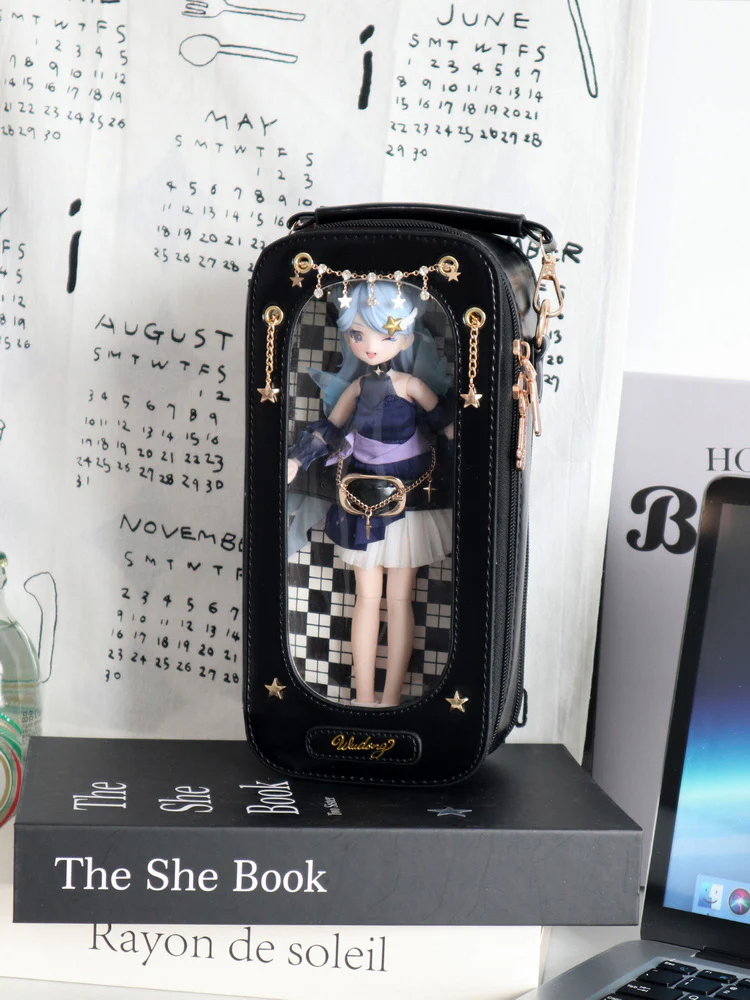 Cute 1/8 BJD Doll Ita Crossbody Bag with Display Window - Image 24