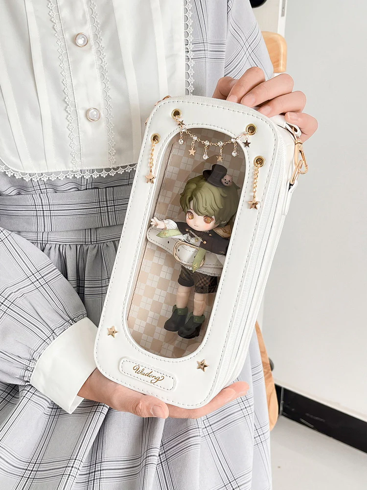 Cute 1/8 BJD Doll Ita Crossbody Bag with Display Window - Image 28