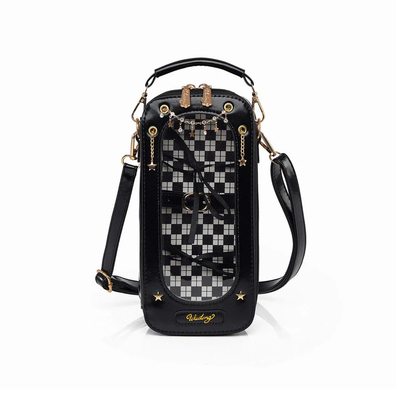 Cute 1/8 BJD Doll Ita Crossbody Bag with Display Window - Image 35