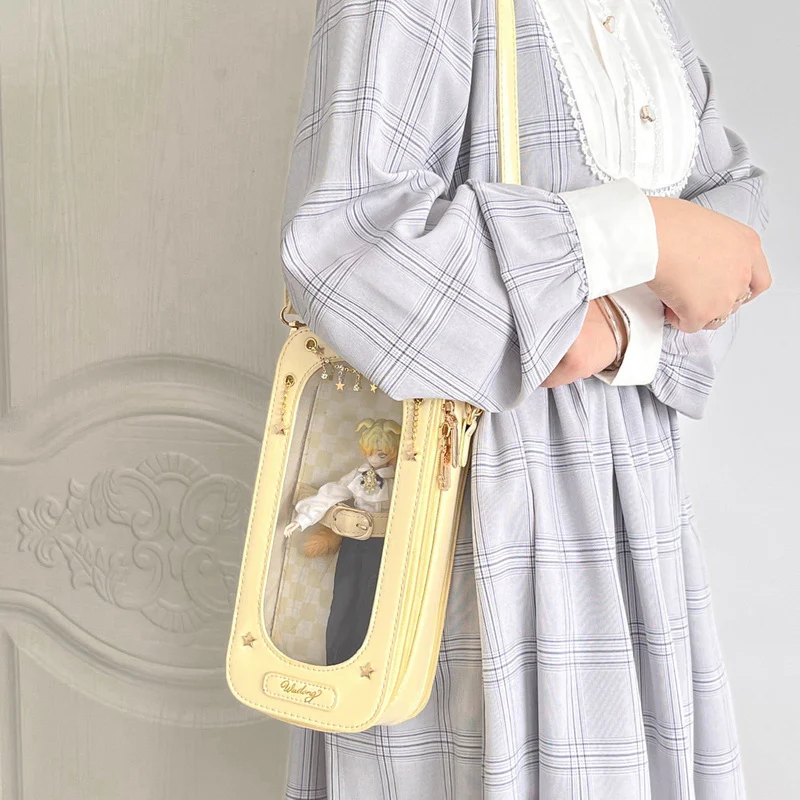 Cute 1/8 BJD Doll Ita Crossbody Bag with Display Window - Image 6