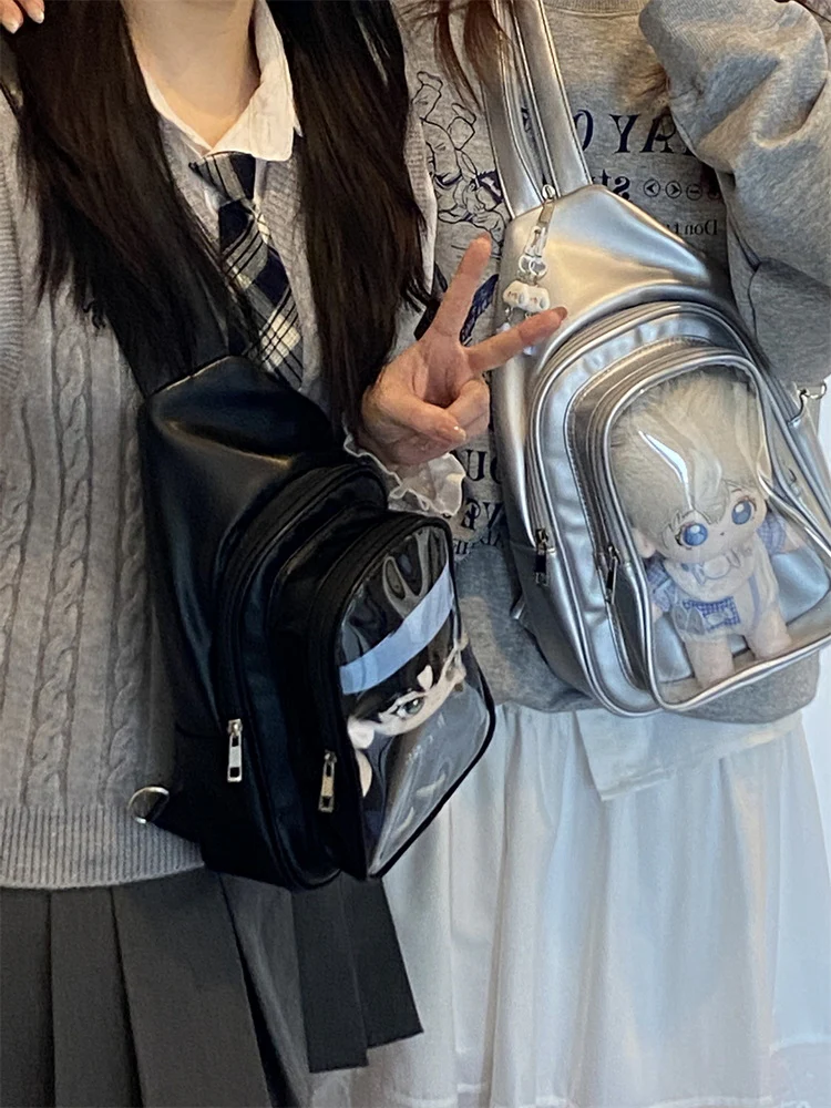 Cute 20cm Doll Ita Bag Transparent Chest Bag - Image 6