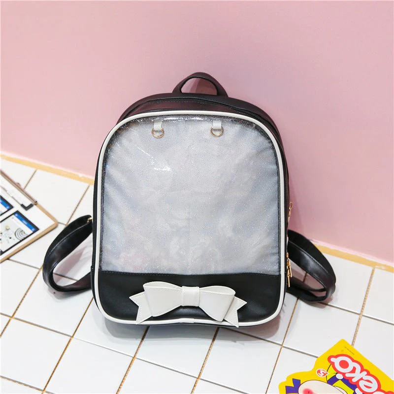 Bowknot Candy Color Pins Display Backpack Bag - Image 10