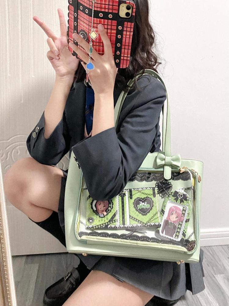 Cute Bow Ita Shoulder Bag - Image 7