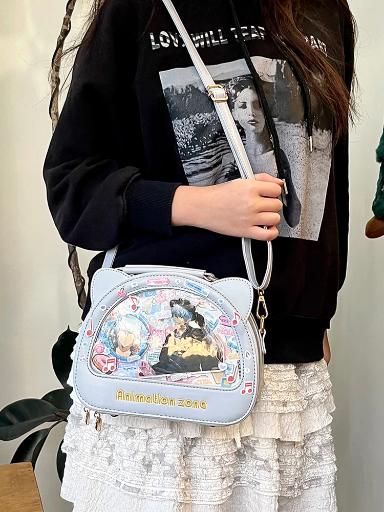 Cute Cat Crossbody Ita Bag - Image 10