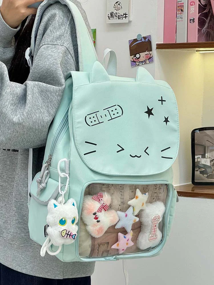 Cute Cat Ita Backpack - Image 12