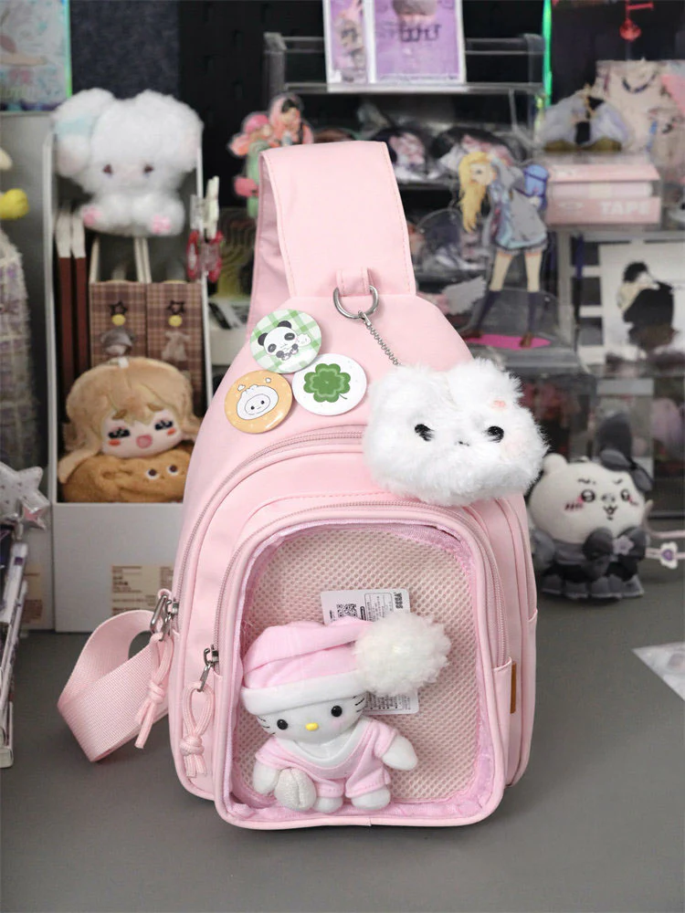 Cute Girl Style Chest Ita Bag for Plush Dolls - Image 18