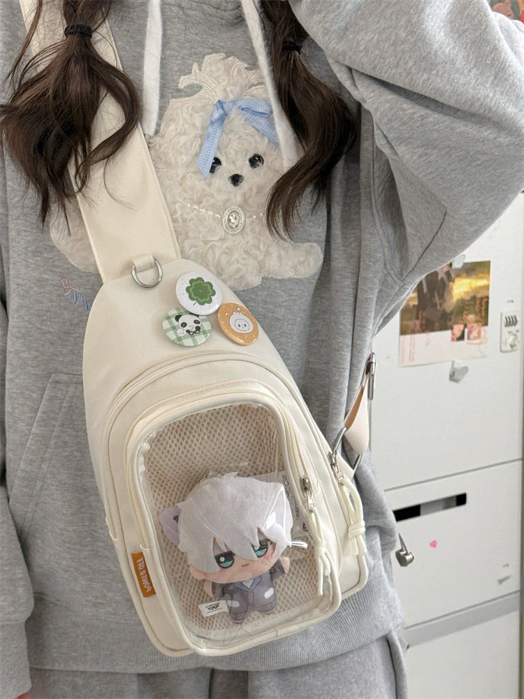 Cute Girl Style Chest Ita Bag for Plush Dolls - Image 25