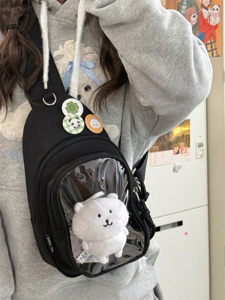 Cute Girl Style Chest Ita Bag for Plush Dolls - Image 28