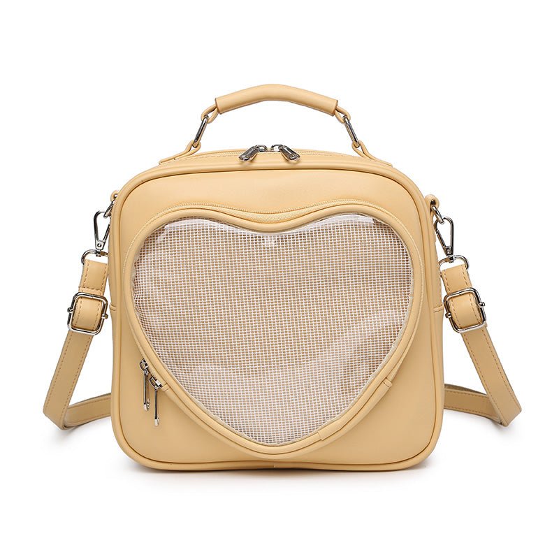 Cute Heart Small Ita Backpack - Image 11