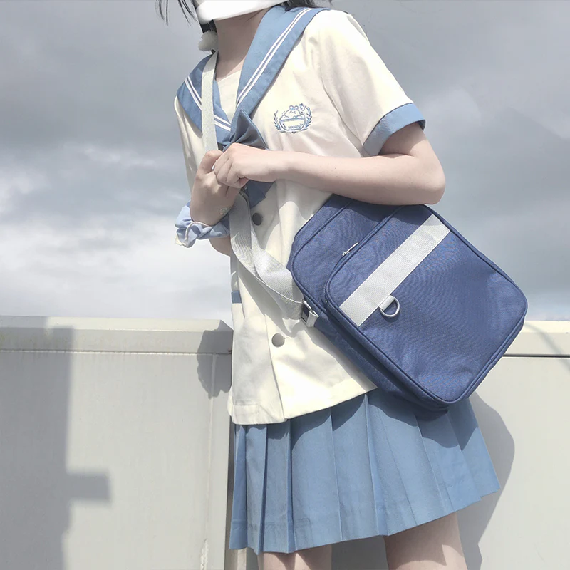 Cute Japanese JK Uniform Crossbody Bag - Image 10