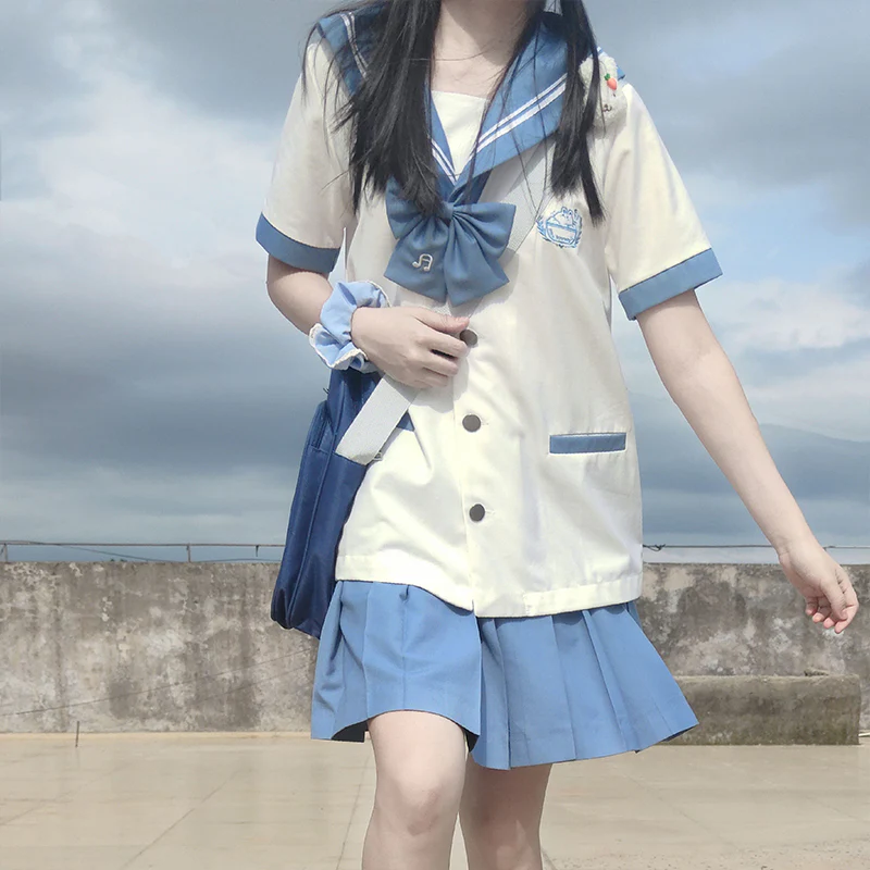 Cute Japanese JK Uniform Crossbody Bag - Image 11