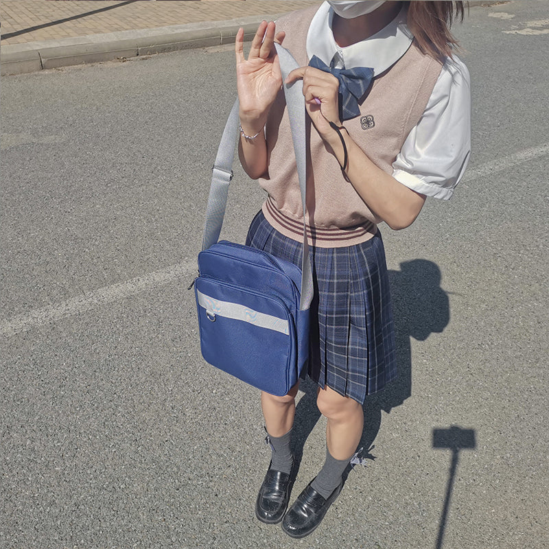 Cute Japanese JK Uniform Crossbody Bag - Image 17