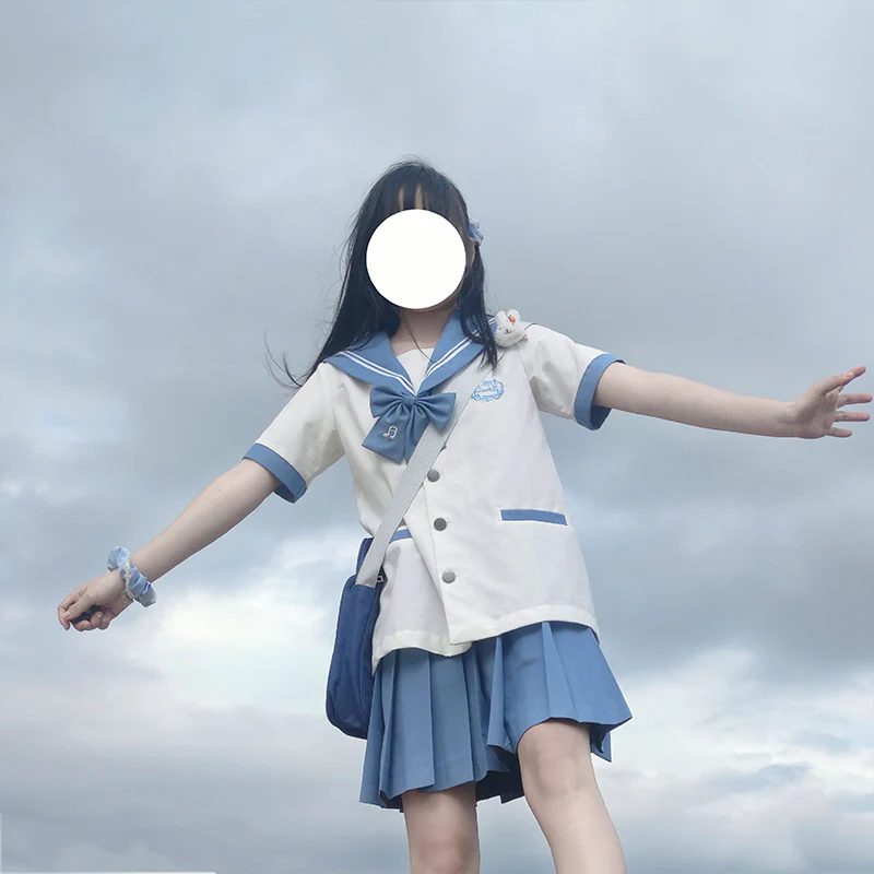 Cute Japanese JK Uniform Crossbody Bag - Image 19