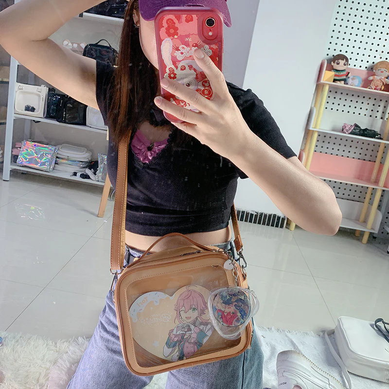 Cute Mini Small Square Pin Ita Bag - Image 14