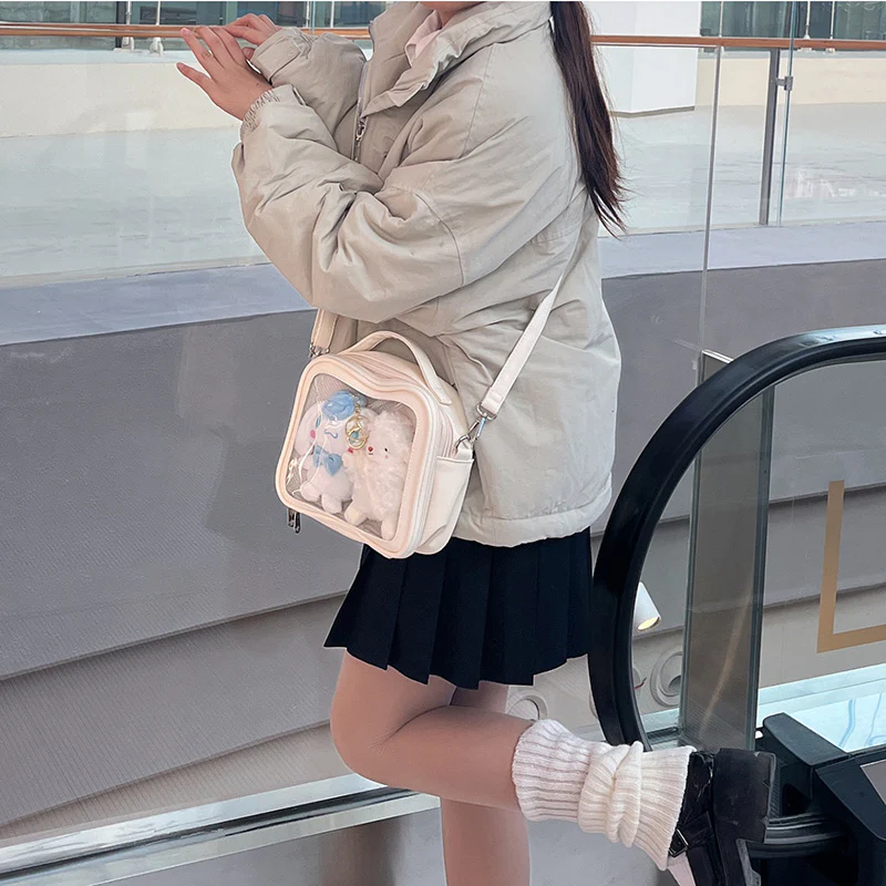 Cute Mini Small Square Pin Ita Bag - Image 18