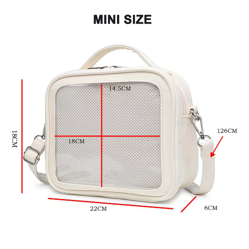 Cute Mini Small Square Pin Ita Bag - Image 7