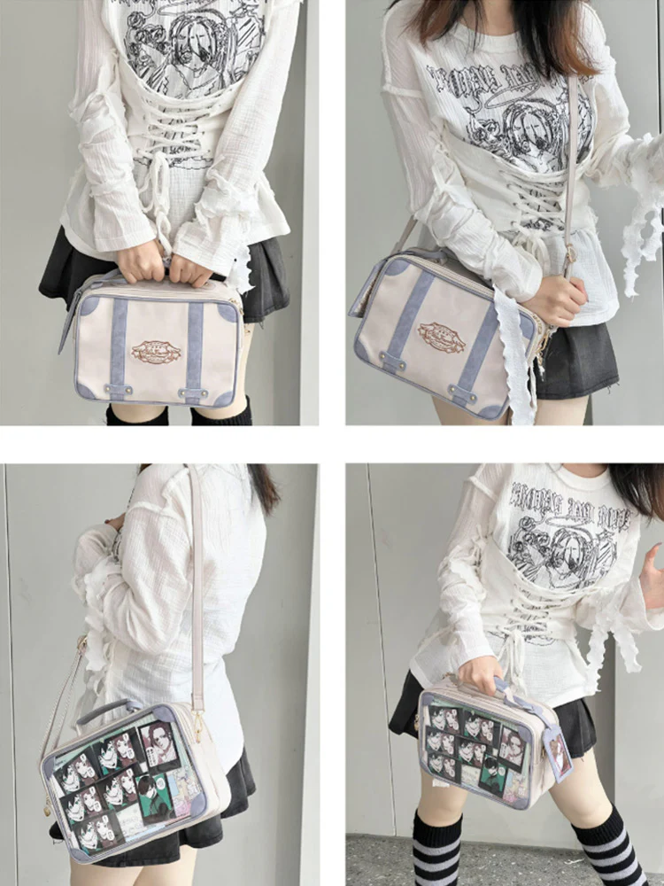 Cute Vintage Square Ita Bag - Image 30