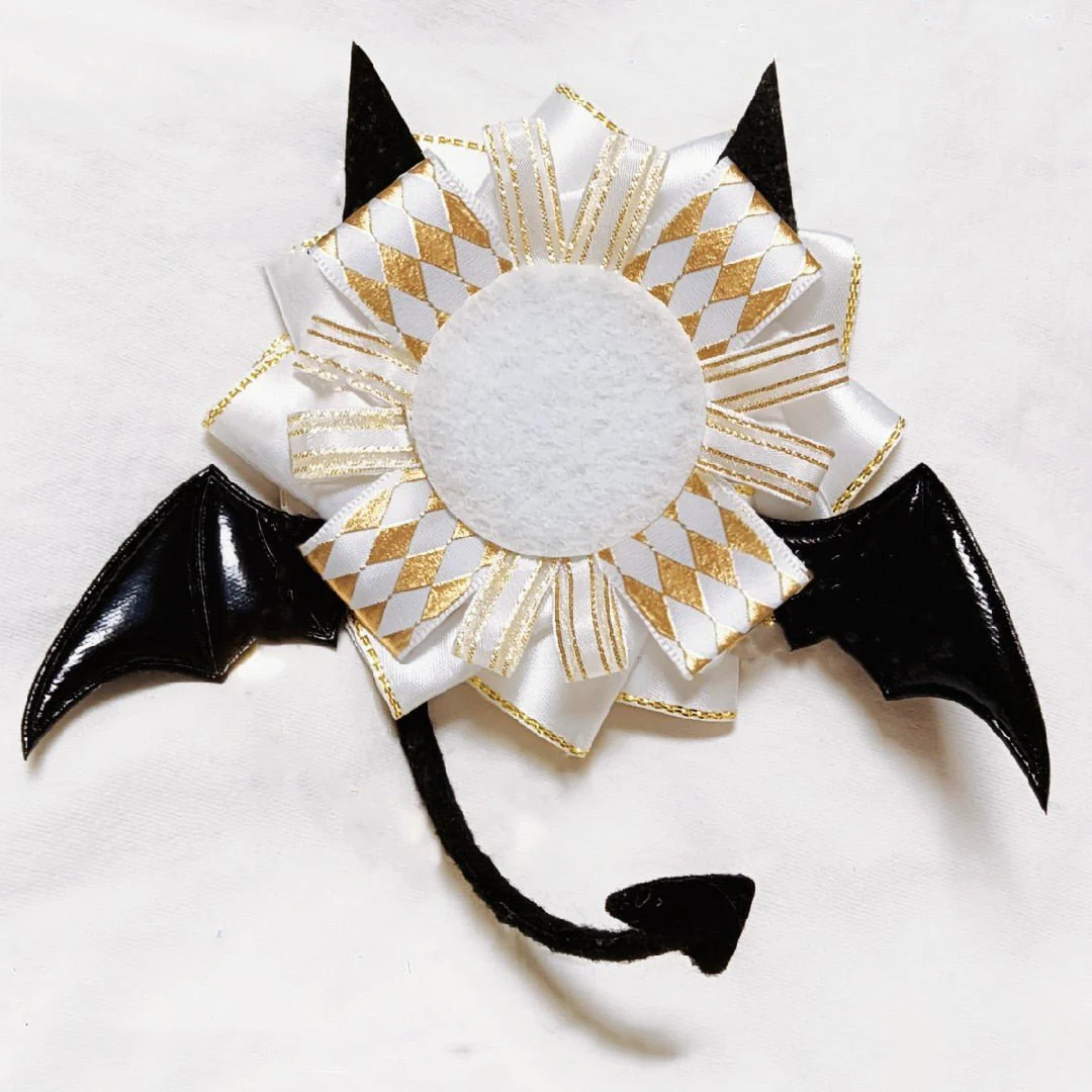 Devil Style Anime Badge Rosette Ribbon - Image 5