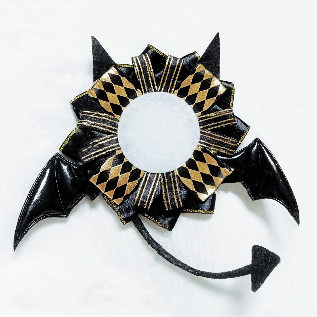 Devil Style Anime Badge Rosette Ribbon - Image 6