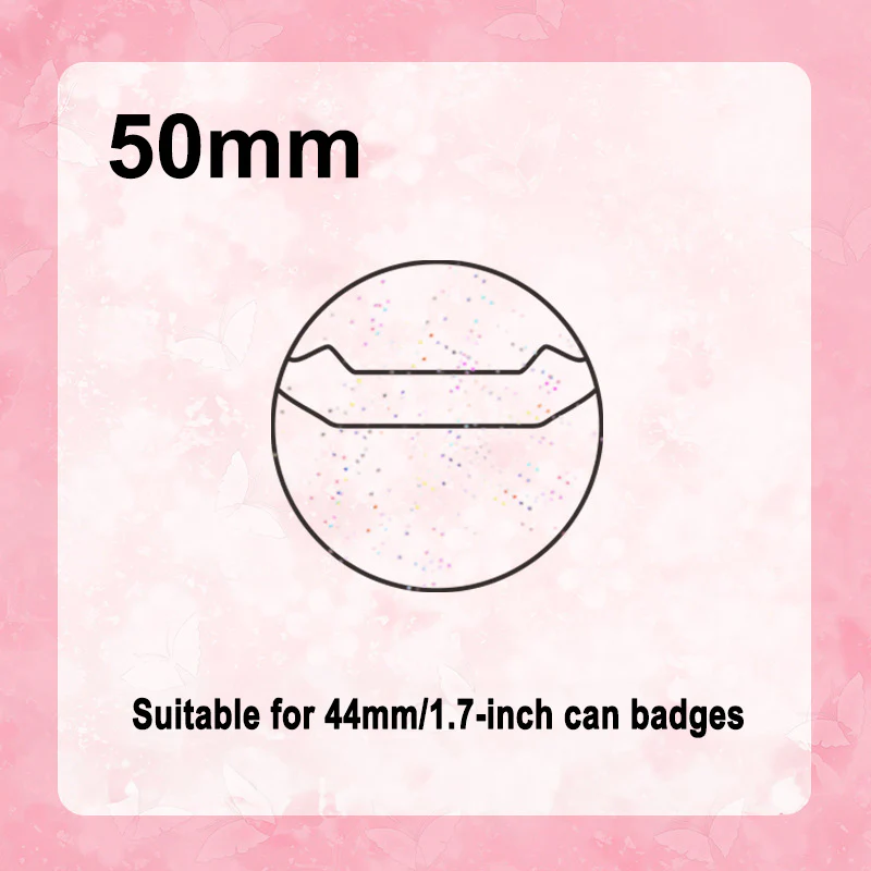 Glitter Can Badge Protective Sleeve - Image 14