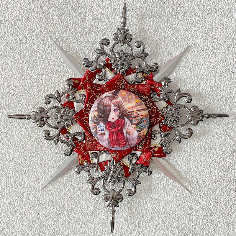 Gorgeous Vintage Rosette Holder for 55-75mm Badges