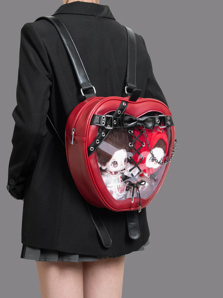 Gothic Style Apple-Shaped Ita Backpack