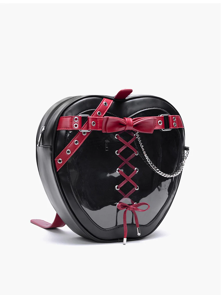 Gothic Style Apple-Shaped Ita Backpack - Image 21