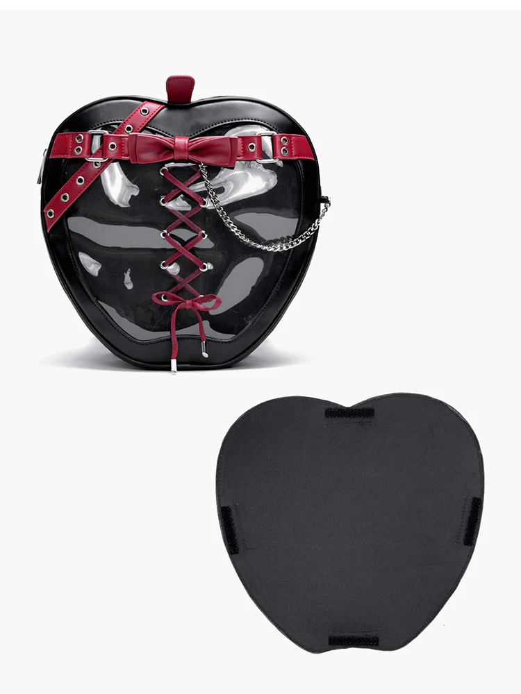 Gothic Style Apple-Shaped Ita Backpack - Image 22