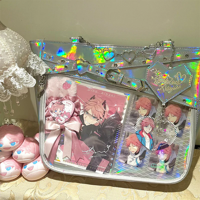 Gothic Black Large Capacity Tote Ita Bag - Image 8